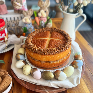 Party Size Cross Cake - Biscoff