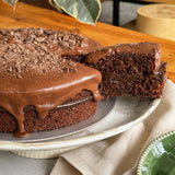 Cozy Cake Matilda Cake – chocolate ganache drip close-up, homemade cake Adelaide