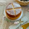 Party Size Cross Cake - Caramel Custard